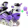Роликовые коньки Scale Sport SC04 фиолетовый