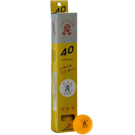 Набір м&#39;ячів для настільного тенісу GIANT DRAGON TECHNICAL MT-6552