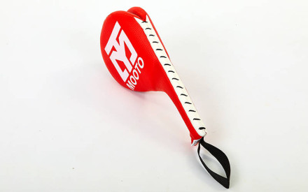 Ракетка для тхеквондо Mooto BO-4511 червона