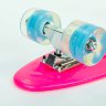 Скейт Penny Board SK-5672-4 розовый со светящимися колесами