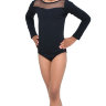 Купальник для гимнастики и танцев Little Dancer DR-2093-BK черный