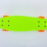 Скейт Penny Board SK-5672-7 салатовый со светящимися колесами