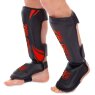 Захист гомілки та стопи для єдиноборств Zelart - 8356-BKR