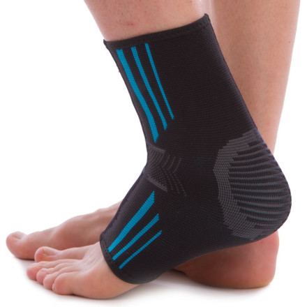 Гомілковостоп еластичний TVFF 904101 розмір XL 1шт чорний-блакитний