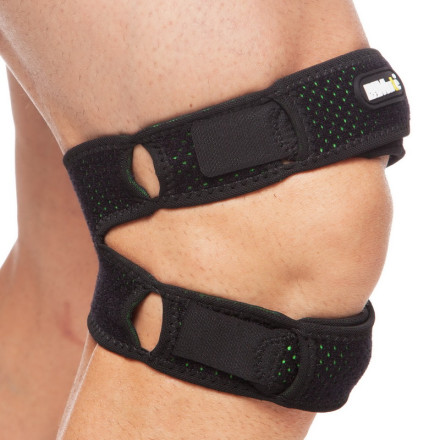 Накладка під коліно бандаж пателярний MUTE 9047 1шт чорний