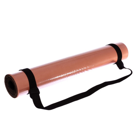 Килимок для йоги Замшевий Record FI-5662-62 персиковий