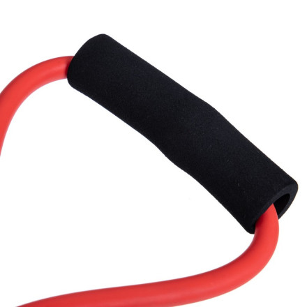 Набір трубчастих еспандерів Zelart ET-300 MEDIUM 3шт червоний