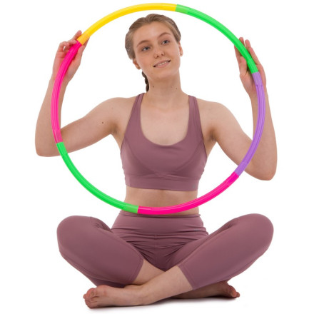 Обруч складаний Хула Хуп Hula Hoop SP-Sport FI-336 6 секцій