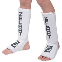 Захист гомілки та стопи Zelart MATSA MA-0007 XXS-XL білий 