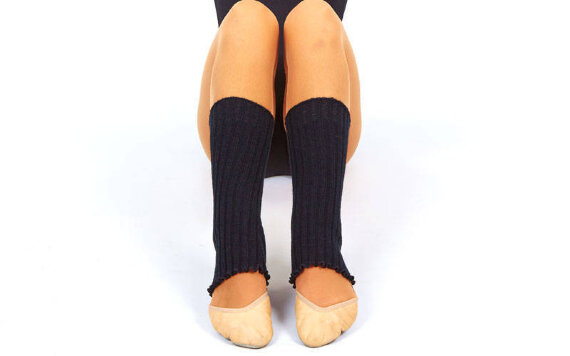  Гетры для танцев UR DR-1005A-B черный