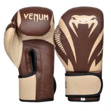 Перчатки боксерские кожаные Venum Giant VL-8316-GD