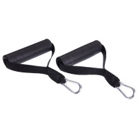 Ручки для еспандера та тренажера DOUBLE CUBE FI-6428 2шт чорний