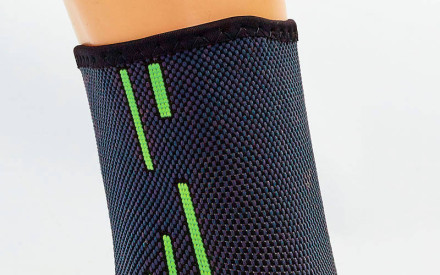 Бандаж на гомілковостоп еластичний SIBOTE ST-1011-GR 1шт 