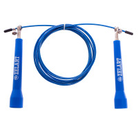 Скакалка швидкісна Кросфіт з шарнірним підшипником та сталевим тросом FI-5101 синій