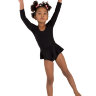   Купальник для гимнастики и танцев Little Dancer DR-1766-BK черный