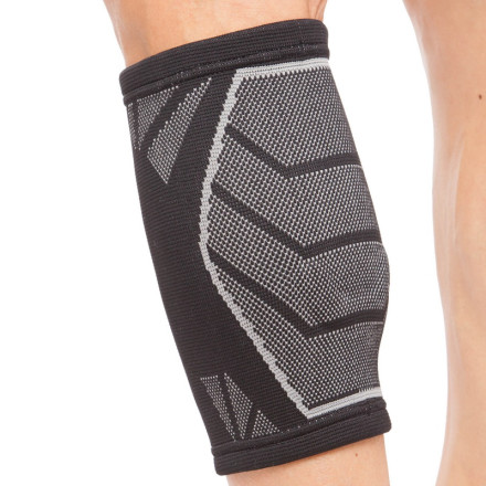 Бандаж компресійний для гомілки SIBOTE ST-2594 розмір M чорний-сірий