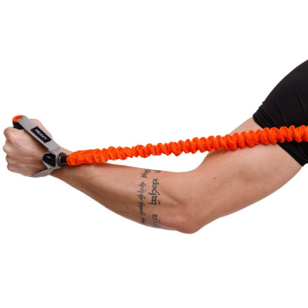 Еспандер трубчастий з ручками в захисному рукаві Zelart FI-7829-M середнє навантаження