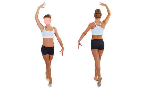 Майка-топ спортивная Х-б на бретелях белая UR DR-774-W детская