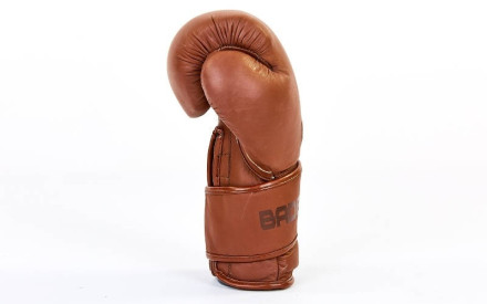 Рукавички боксерські шкіряні Bad Boy VL-6618-BR (10-14oz)