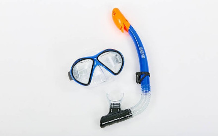 Набір для плавання маска із трубкою Zelart M293P-SN110-PVC
