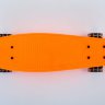 Скейт Penny Board SK-5672-11 оранжевый со светящимися колесами
