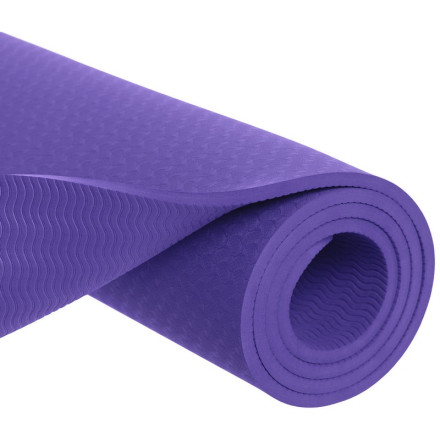 Килимок для фітнесу та йоги SP-Planeta FI-6336 бузковий