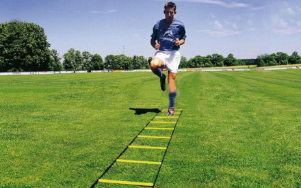 Координаційні сходи для тренування швидкості 20 ступенів C-4607