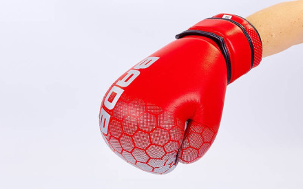 Рукавички боксерські шкіряні BAD BOY MA-5434-R (10-12oz)
