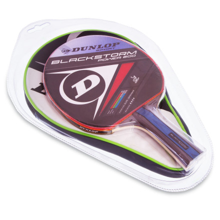 Ракетка для настольного тенниса  в чехле DUNLOP MT-679202 BLACKSTORM POWER
