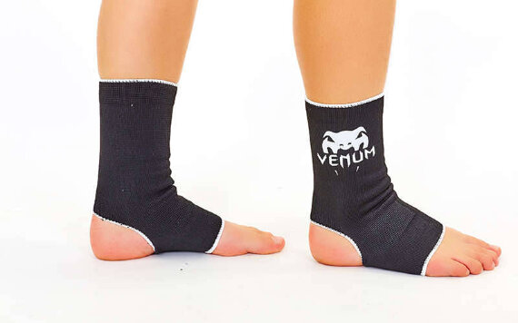 Голеностоп (бандаж голеностопного сустава) эластичный (2шт) Venum MA-6237-BK