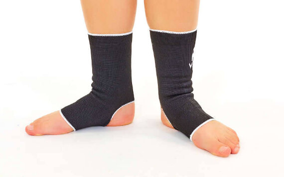 Голеностоп (бандаж голеностопного сустава) эластичный (2шт) Venum MA-6237-BK