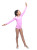 Купальник для гімнастики та танців Little Dancer DR-2093-P рожевий