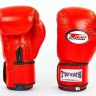 Перчатки боксерские кожаные Twins VL-6631-R (10-14oz)