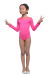 Купальник для гімнастики та танців Little Dancer DR-2093-M малиновий
