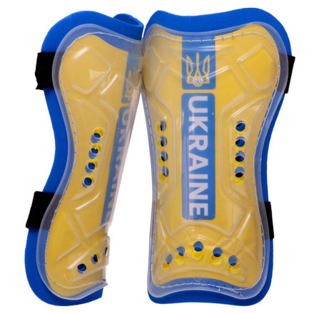 Щитки футбольні UKRAINE FB-4888-y 19 см