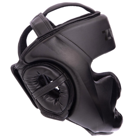 Шолом боксерський із повним захистом PU Зеларт BO-7041-BK