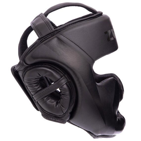 Шлем боксерский с полной защитой PU Зеларт BO-7041-BK