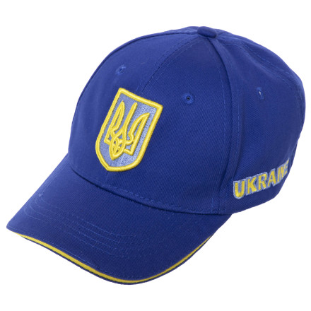 Кепка бейсболка для футбола футбольного фаната Украина Ukraine CO-1928