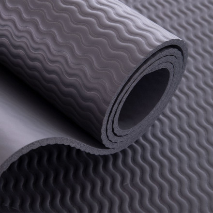Килимок для фітнесу та йоги професійний FI-2263 чорний