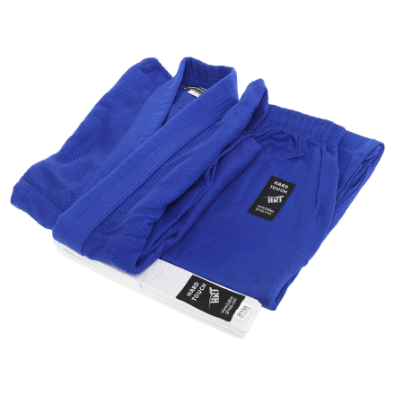 Кімоно для дзюдо HARD TOUCH CO-8916 120-190см синій