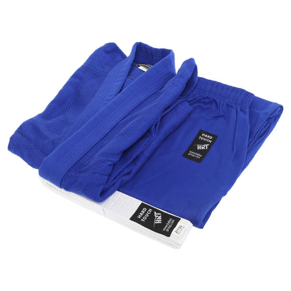 Кімоно для дзюдо HARD TOUCH CO-8916 120-190см синій