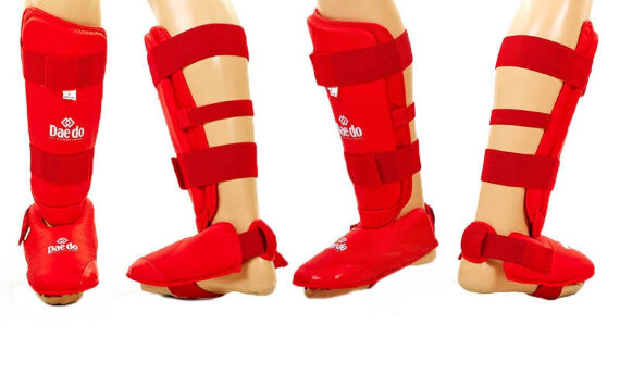 Защита для ног (голень и стопа) разбирающаяся DAEDO BO-5074-R