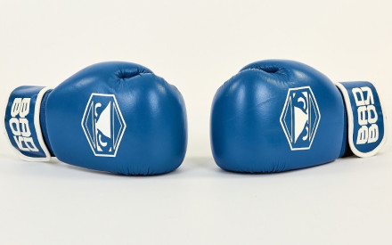 Рукавички боксерські шкіряні BAD BOY VL-6615-B