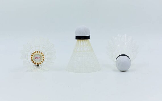 Воланы для бадминтона нейлоновые (6шт) WILSON W881-W