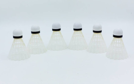 Волани для бадмінтону нейлонові (6шт) WILSON W881-W