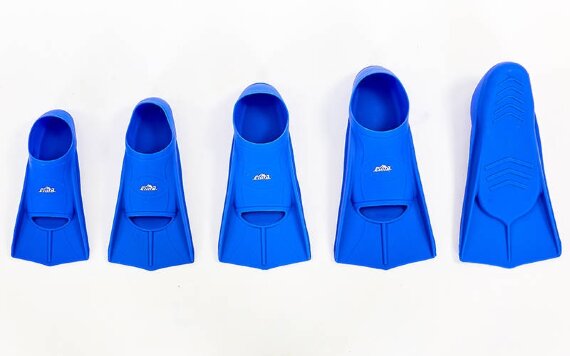 Ласты тренировочные с закрытой пяткой Sima PL-7035-BL (р-р 30-41)