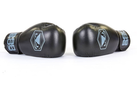 Рукавички боксерські шкіряні BAD BOY VL-6615-BK