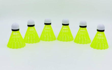 Волани для бадмінтону нейлонові (6шт) WILSON W881-Y