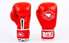 Перчатки боксерские кожаные BAD BOY VL-6615-R