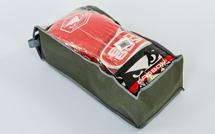 Рукавички боксерські шкіряні BAD BOY VL-6615-R